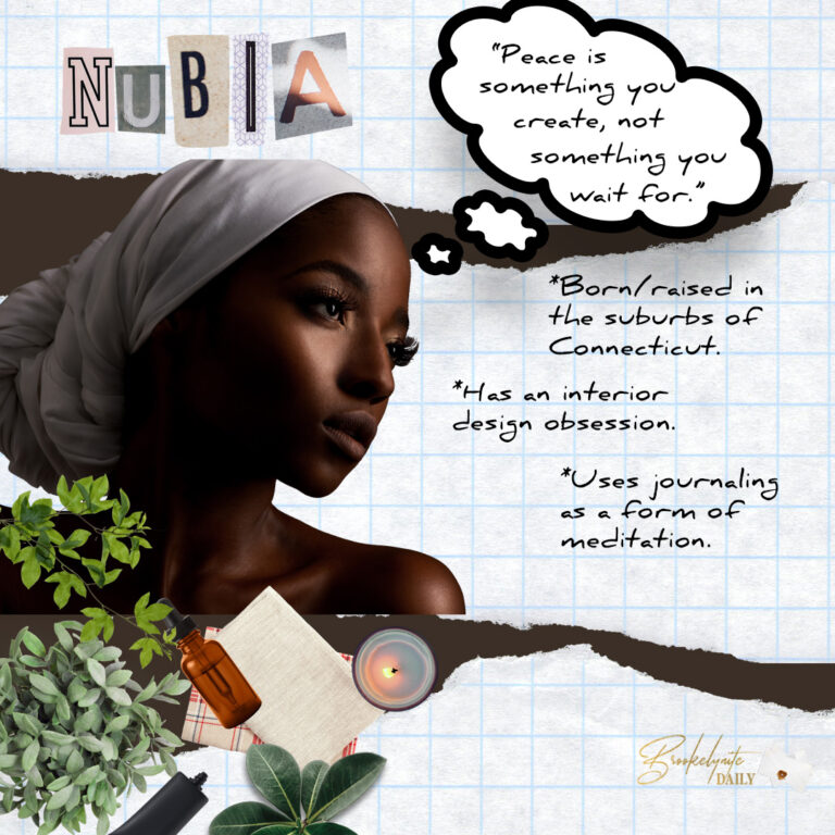 Inside the Character: Getting to Know Nubia Merci from Ebb & Flow