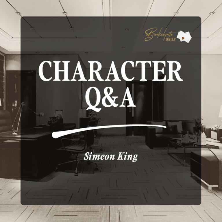 Character Q&A: Simeon King