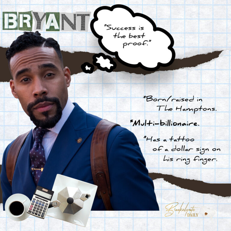 Inside the Character: Getting to Know Bryant Greene