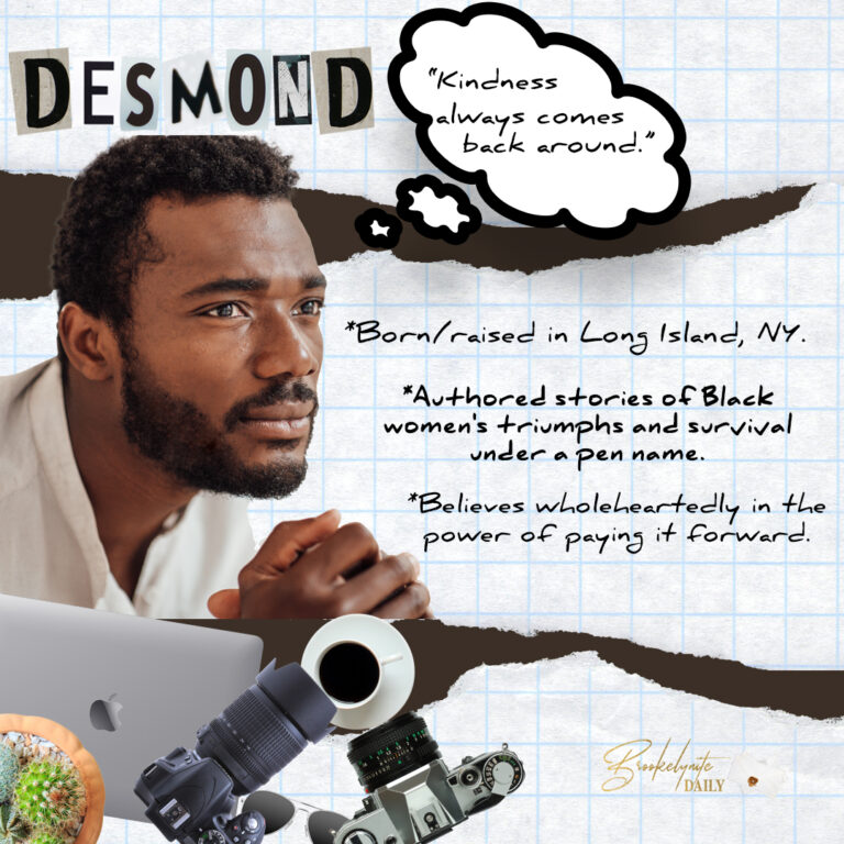 Inside the Character: Getting to Know Desmond Ellis III