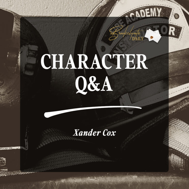 Character Q&A: Xander Cox