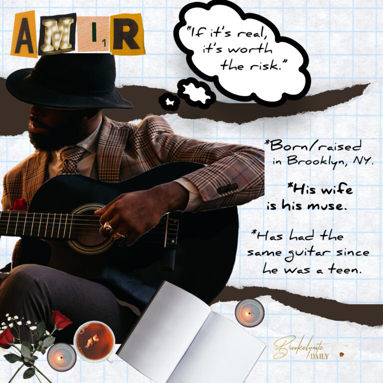 Inside the Character: Getting to Know Amir Jones from Girl Code and Mr. & Mrs. Jones