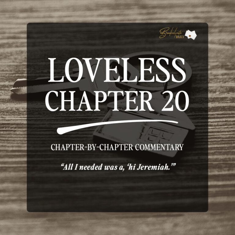 Loveless Chapter 20: “All I Needed Was A ‘Hi Jeremiah'”