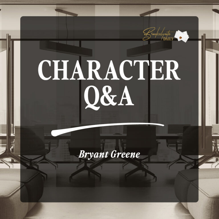 Character Q&A: Bryant Greene