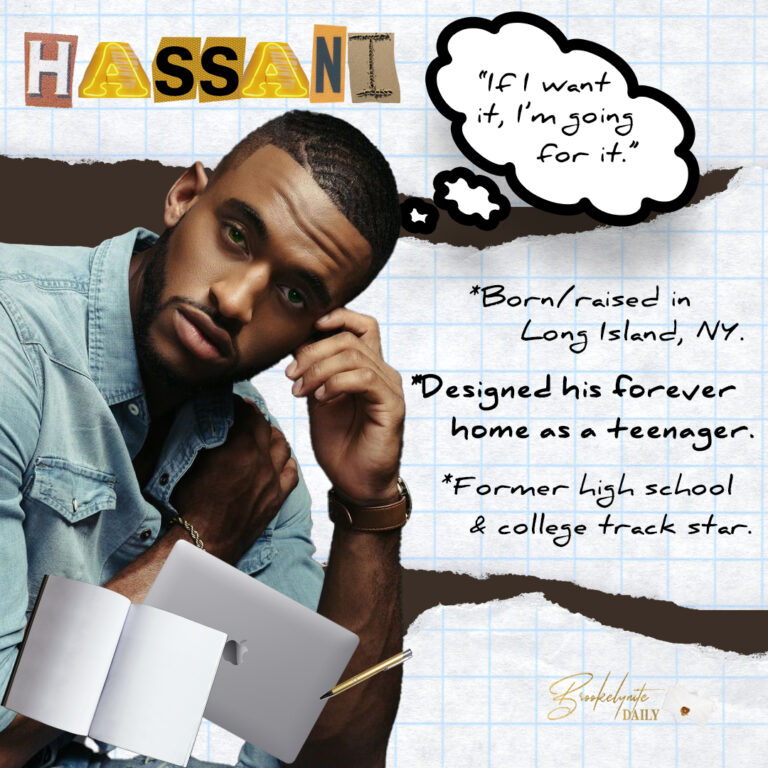 Inside the Character: Getting to Know Hassani Franklin from My First, My Last