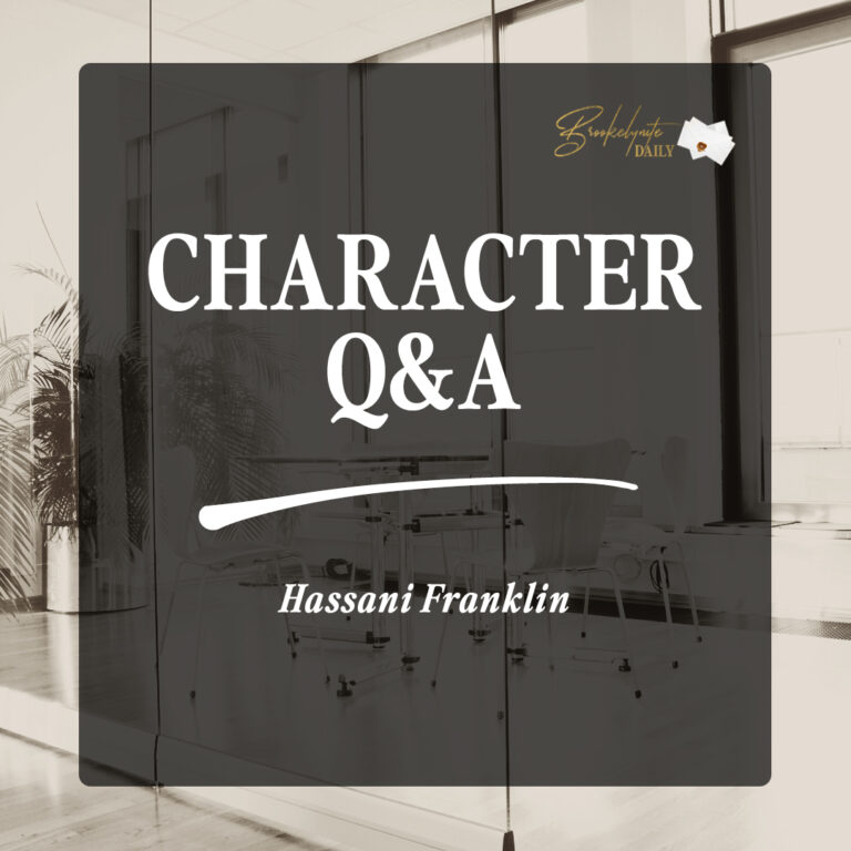 Character Q&A: Hassani Franklin