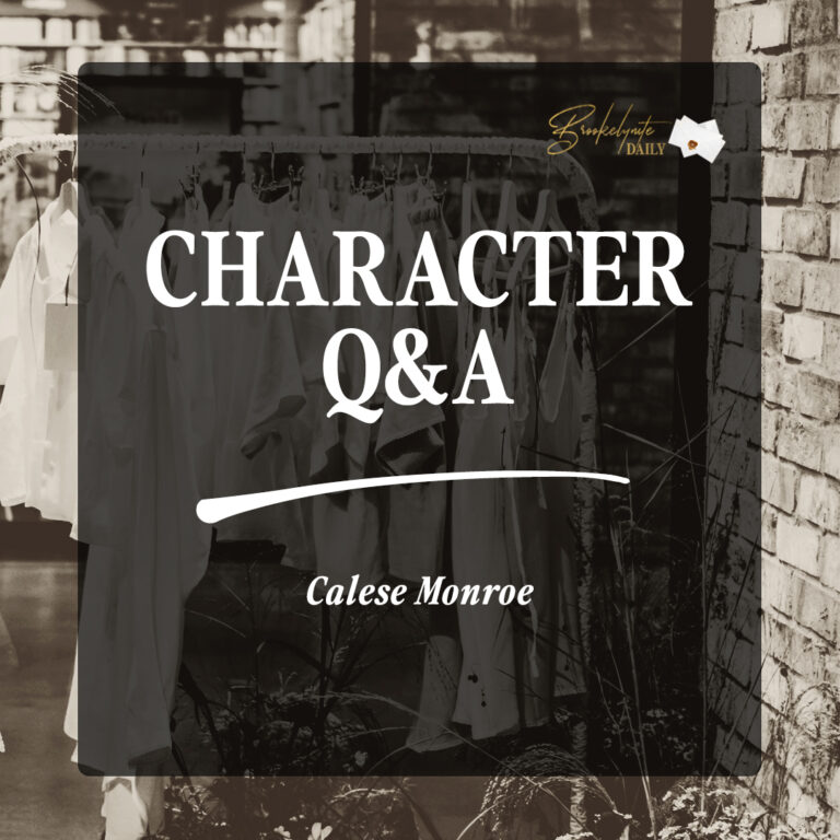 Character Q&A: Calese “Cali” Monroe