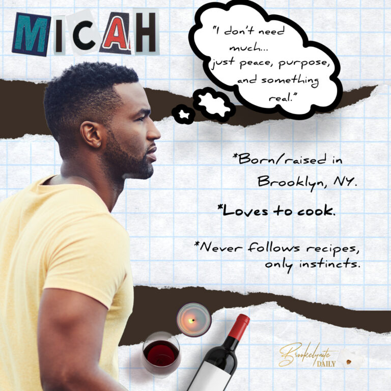Inside the Character: Getting to Know Micah Black from How to Lose Control in 42 Days
