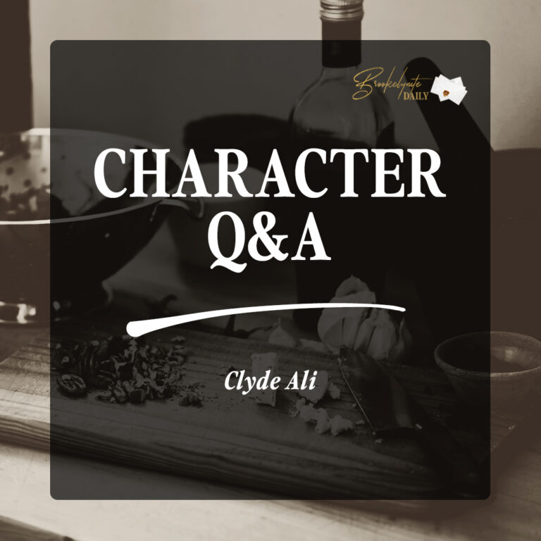 Character Q&A: Clyde Ali