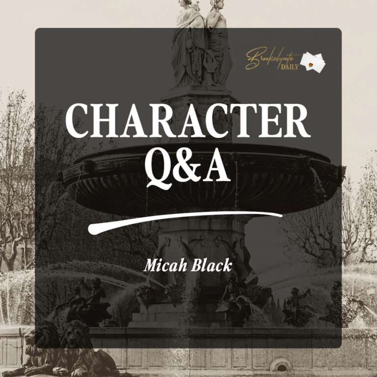Character Q&A: Micah Black
