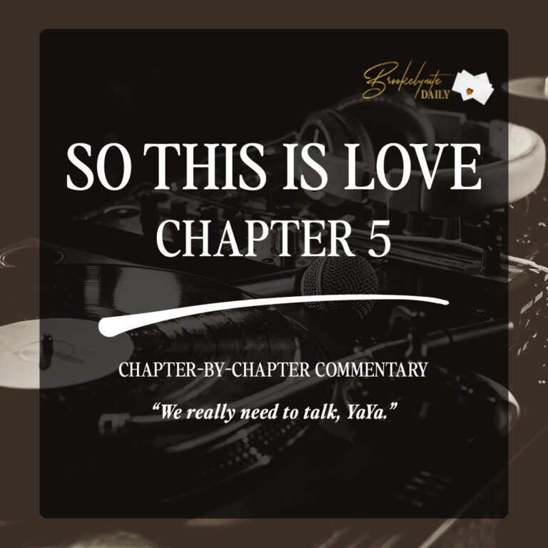 So This is Love Chapter 5: “We really need to talk, YaYa”