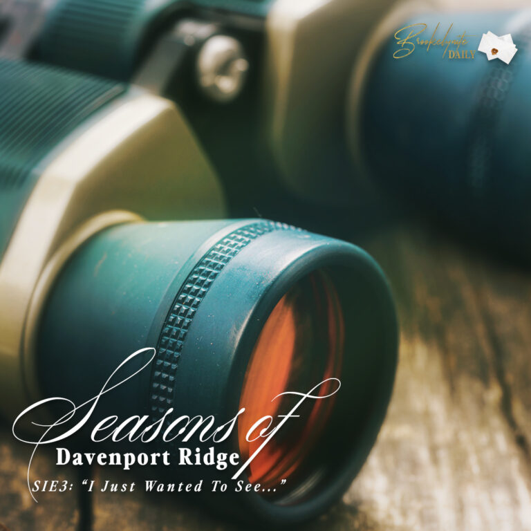 Seasons of Davenport Ridge: S1E3 – “I Just Wanted to See…