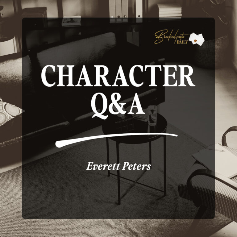 Character Q&A w/ Dr. Liz: Everett Peters
