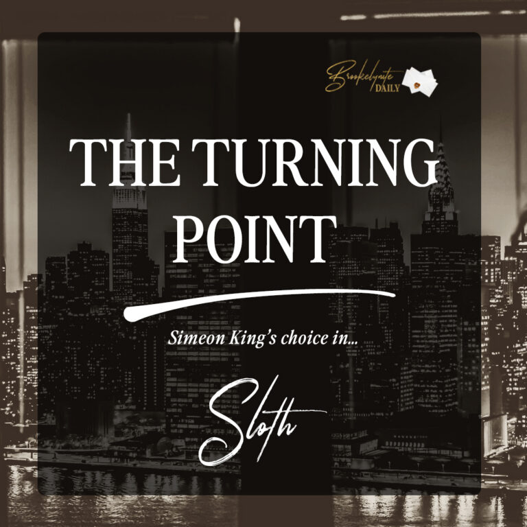 The Turning Point: Simeon King’s Choice in Sloth