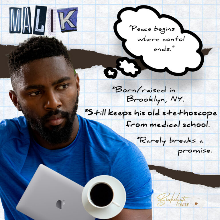 Inside the Character: Getting to Know Malik Harlan from Truth or Dare