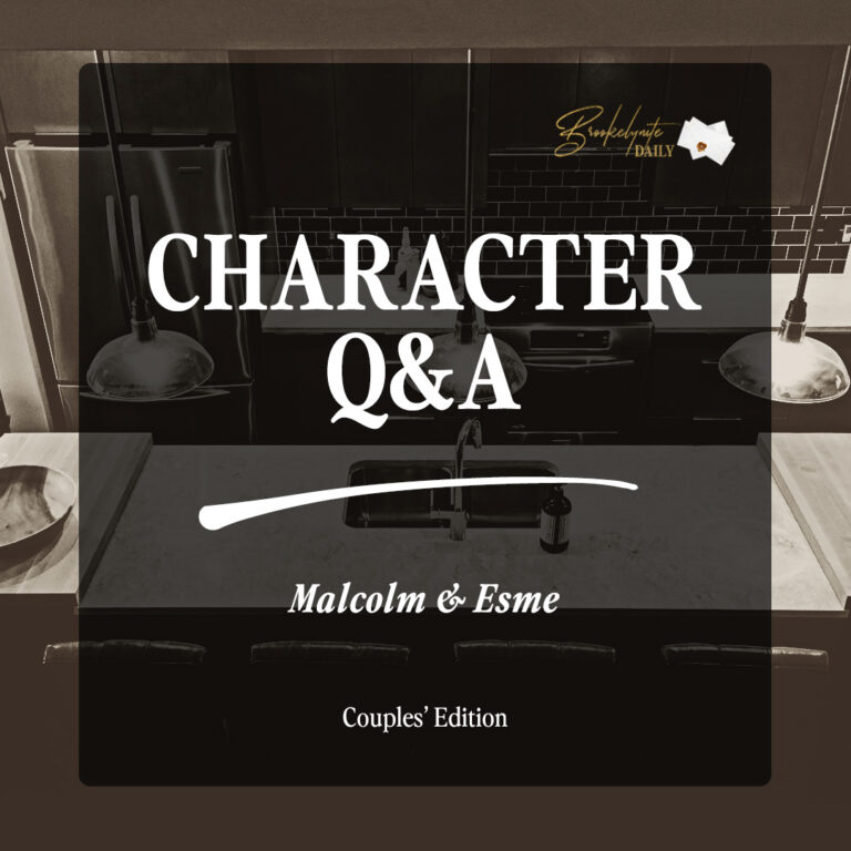 Character Q&A Couples Edition: Malcolm & Esme